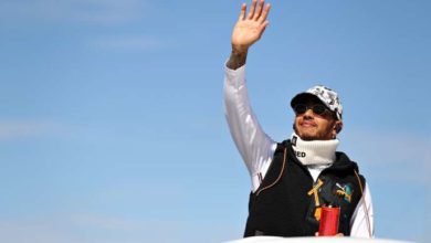 Photo de Lewis Hamilton sacré champion du monde pour la 6ème fois en F1