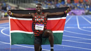 Photo de Athlétisme : Le sprinteur Kenyan, Omanyala bat le champion olympique sur 60 m