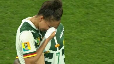 Photo de Barrage du mondial féminin 2023 : le Portugal écarte le Cameroun, Estelle Johnson inconsolable