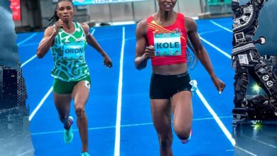 Photo de Herverge Kole Etame brille au Grand Prix international d’athlétisme de Douala